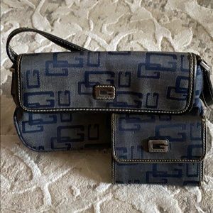 Guess purse and wallet set